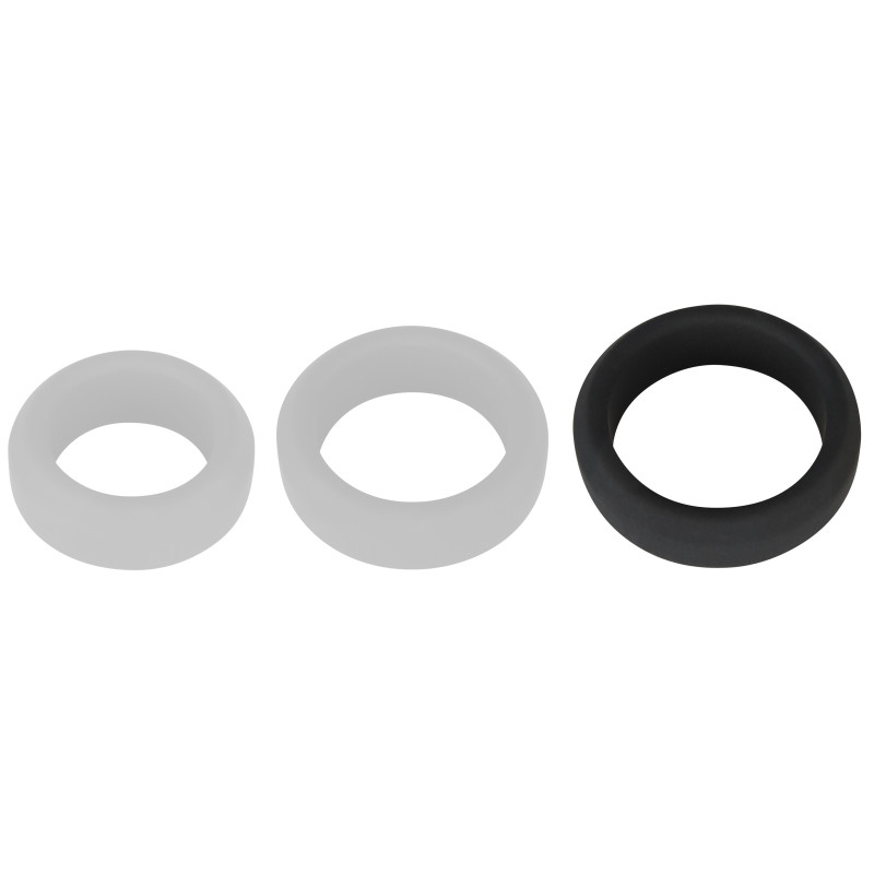 Black Velvets Cockring Velvet Ring L Noir 38mm